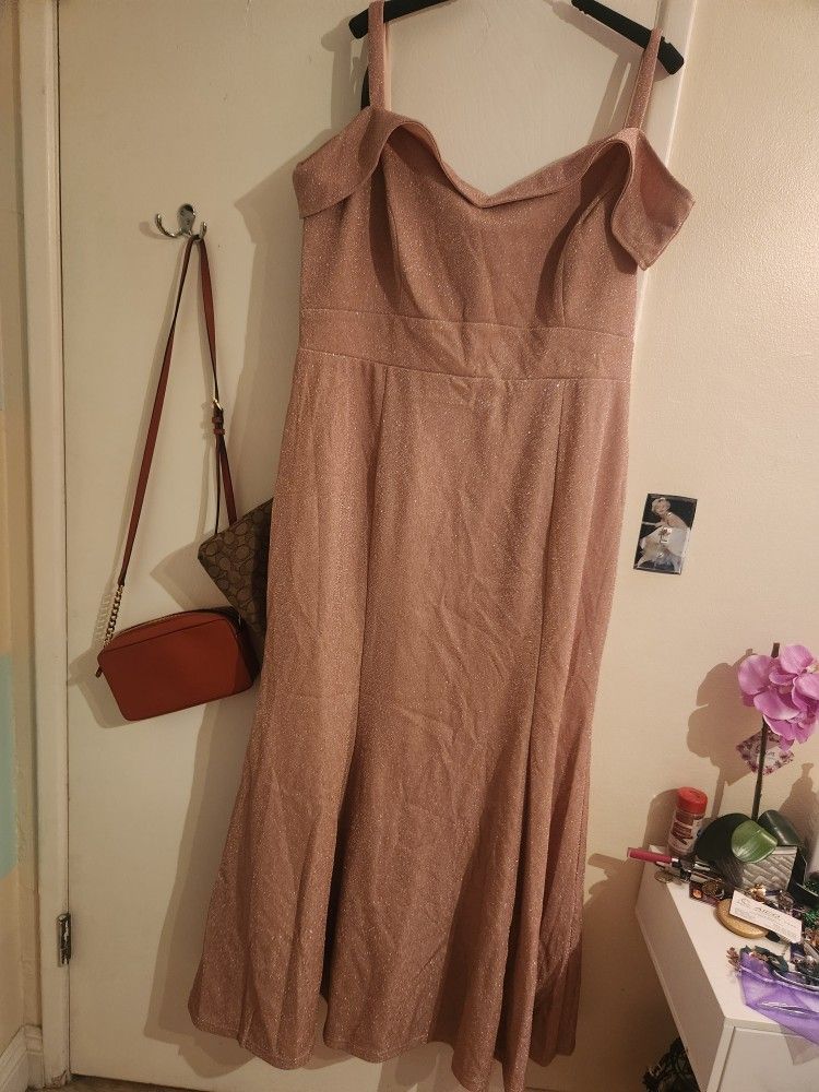 2xl 3xl Blush Dress