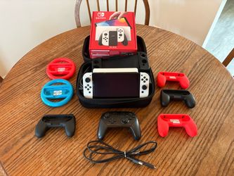 Nintendo Switch OLED complete console with accessories