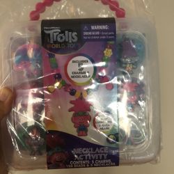 Trolls Necklace Activity Set 