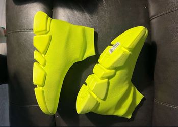 Balenciaga Speed Trainer 2.0 'Flou Yellow' Sock Sneakers