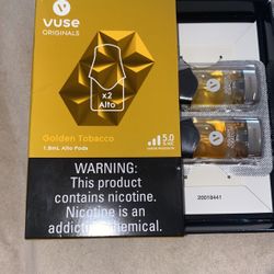 Vuse Golden Tobacco Flavored Pods