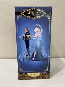 Disney Store Fairytale Designer Elsa And Hans Dolls