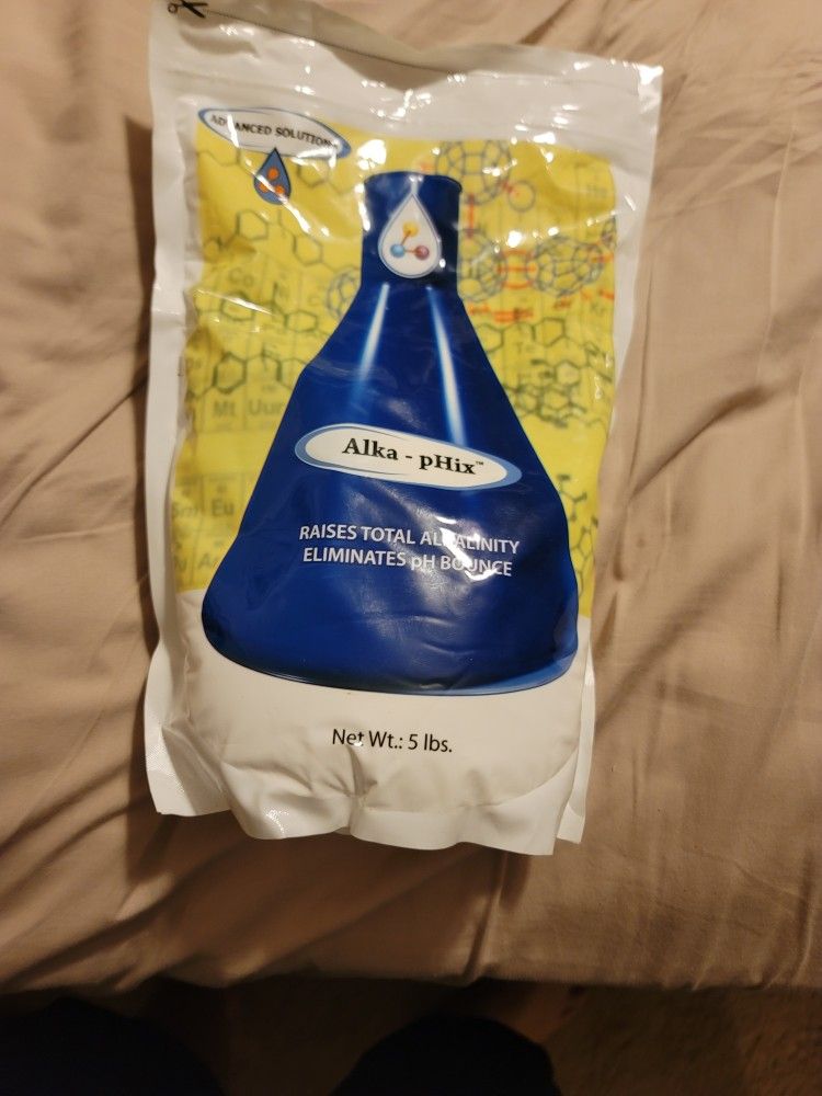 New 5lb Bag Alka Phix For Pools