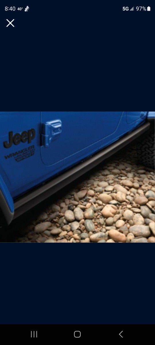 2018/2022 Jeep Wrangler rock sliders