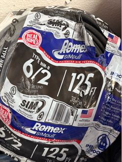 New Romex wire 6/2