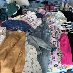 Size 8 Girl Clothes Plus 2 Pairs Of Shoes 