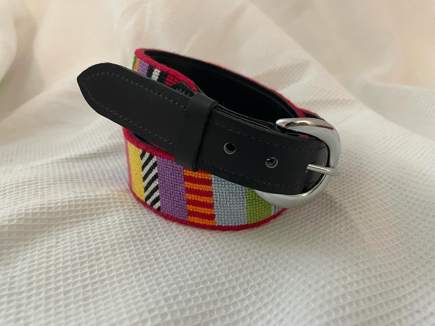 child's colorful belt