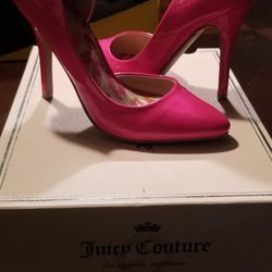 Juice Couture Pink Heels