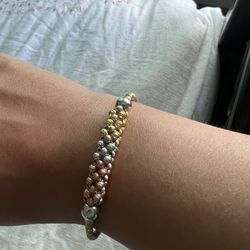Bracelet Sterling Silver Stamped