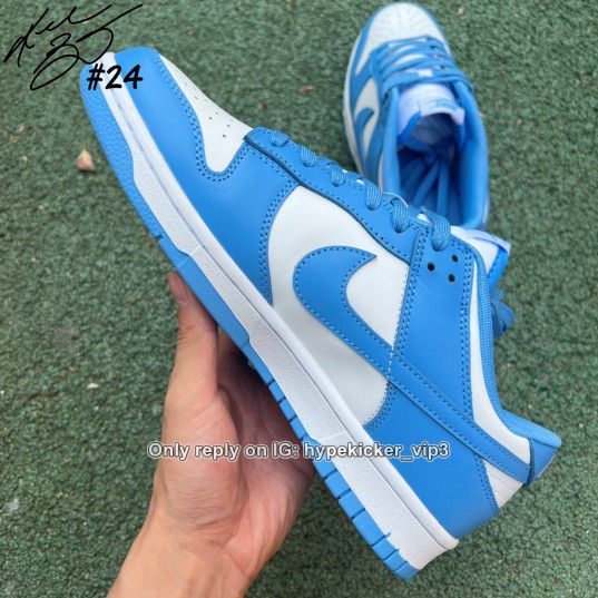 Nike Dunk Low UNC 15 Size 4 to 13