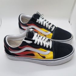 Flame Old Skool Vans