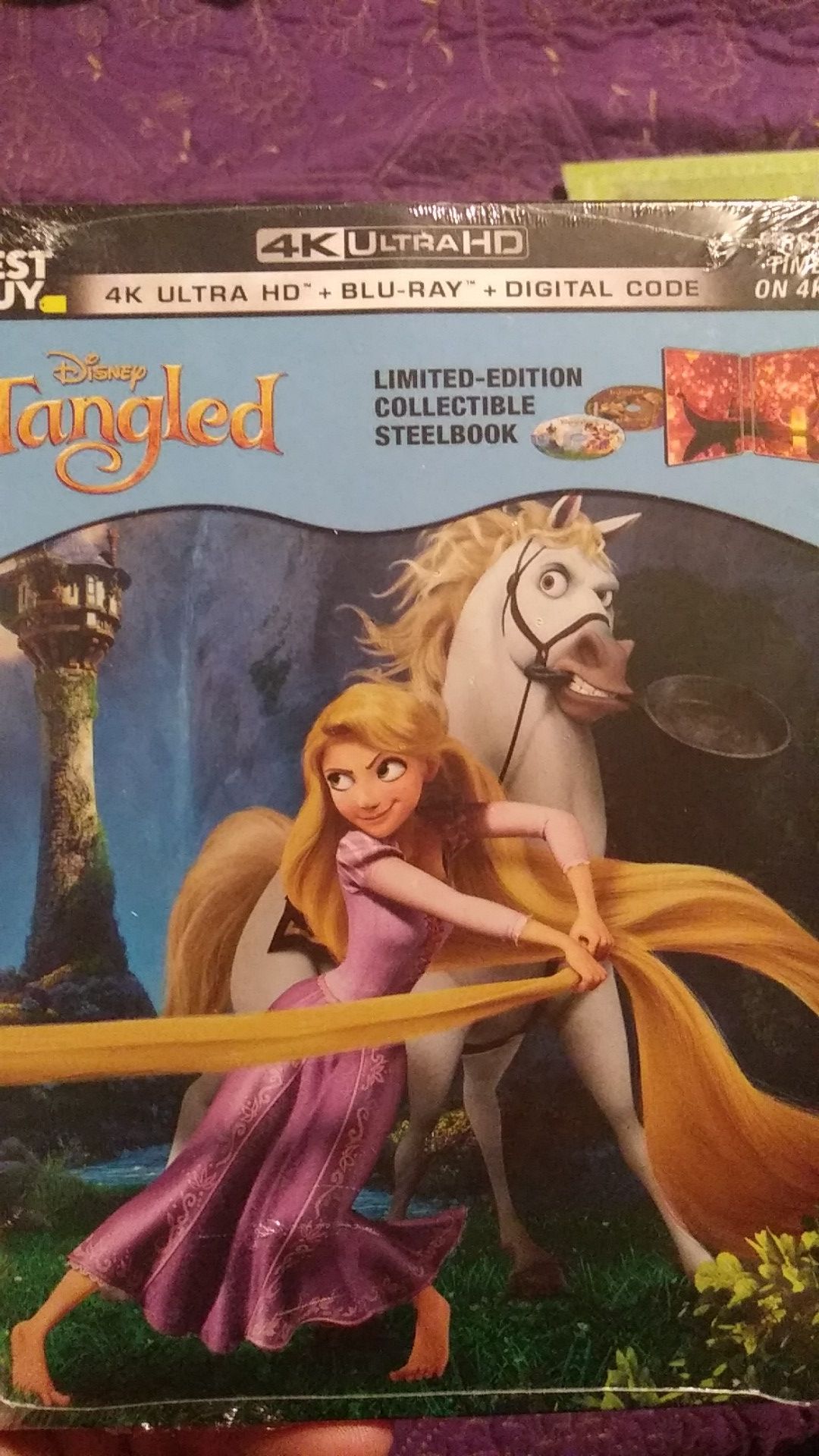 4k tangled steelbook