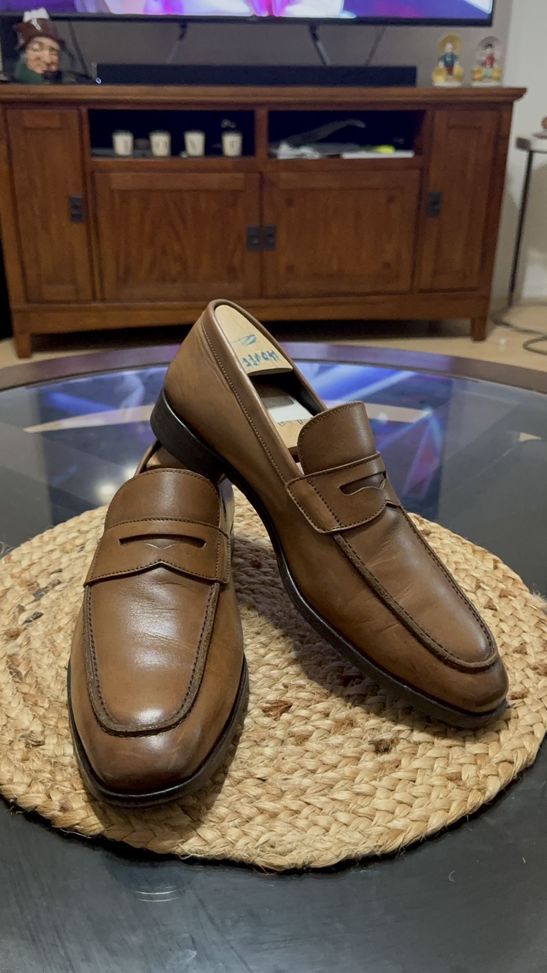 To Boot New York Penny Loafer Brown, Size: 10 1/2