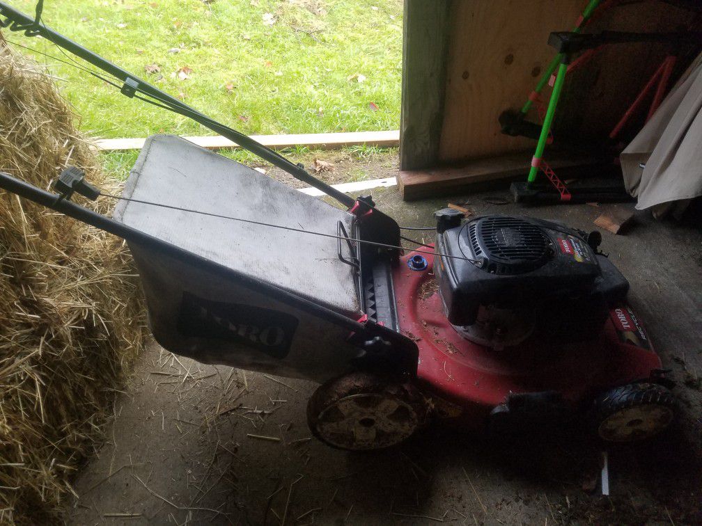 Self-propelled lawn mower