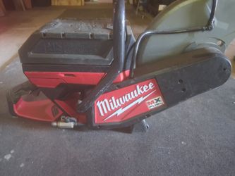 14 in cut off saw with battery