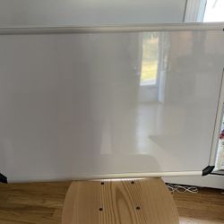 24 x 36 magnetic whiteboard New never used w accessories