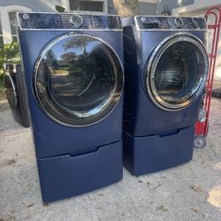 Washer And Dryer Ge Front Load Working Excelent 