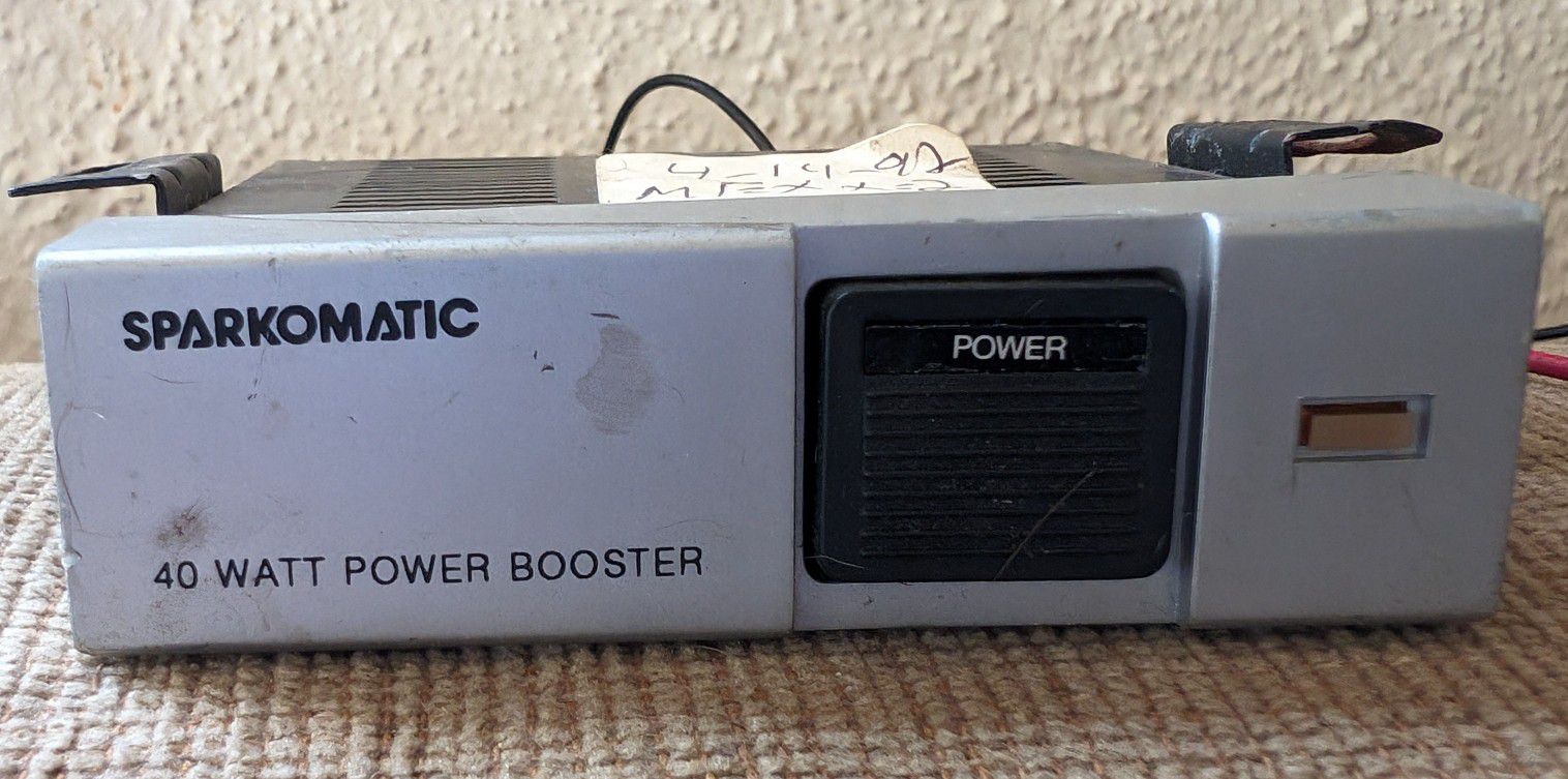 Sparkomatic 40 Watt Power Booster LC52 Power Amplifier