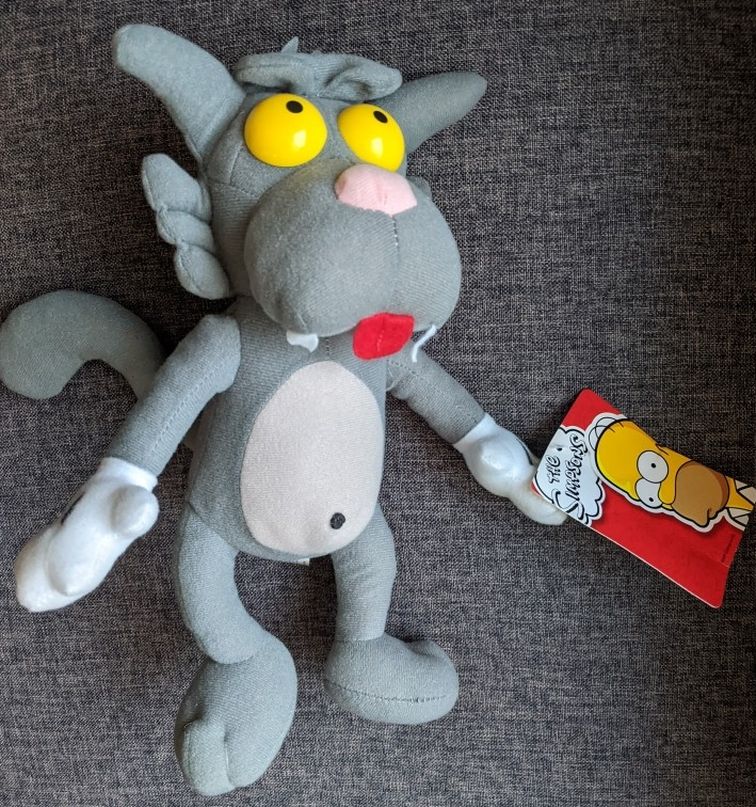Scratchy (The Simpsons) 12" Stuffed Animal Plush - Brand New With Tags