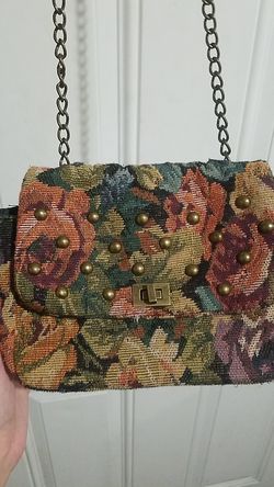 Mossimo floral purse