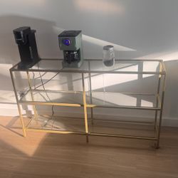 Coffee Table With Glass