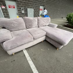 Grey L Shaped Sectional Couch “WE DELIVER”