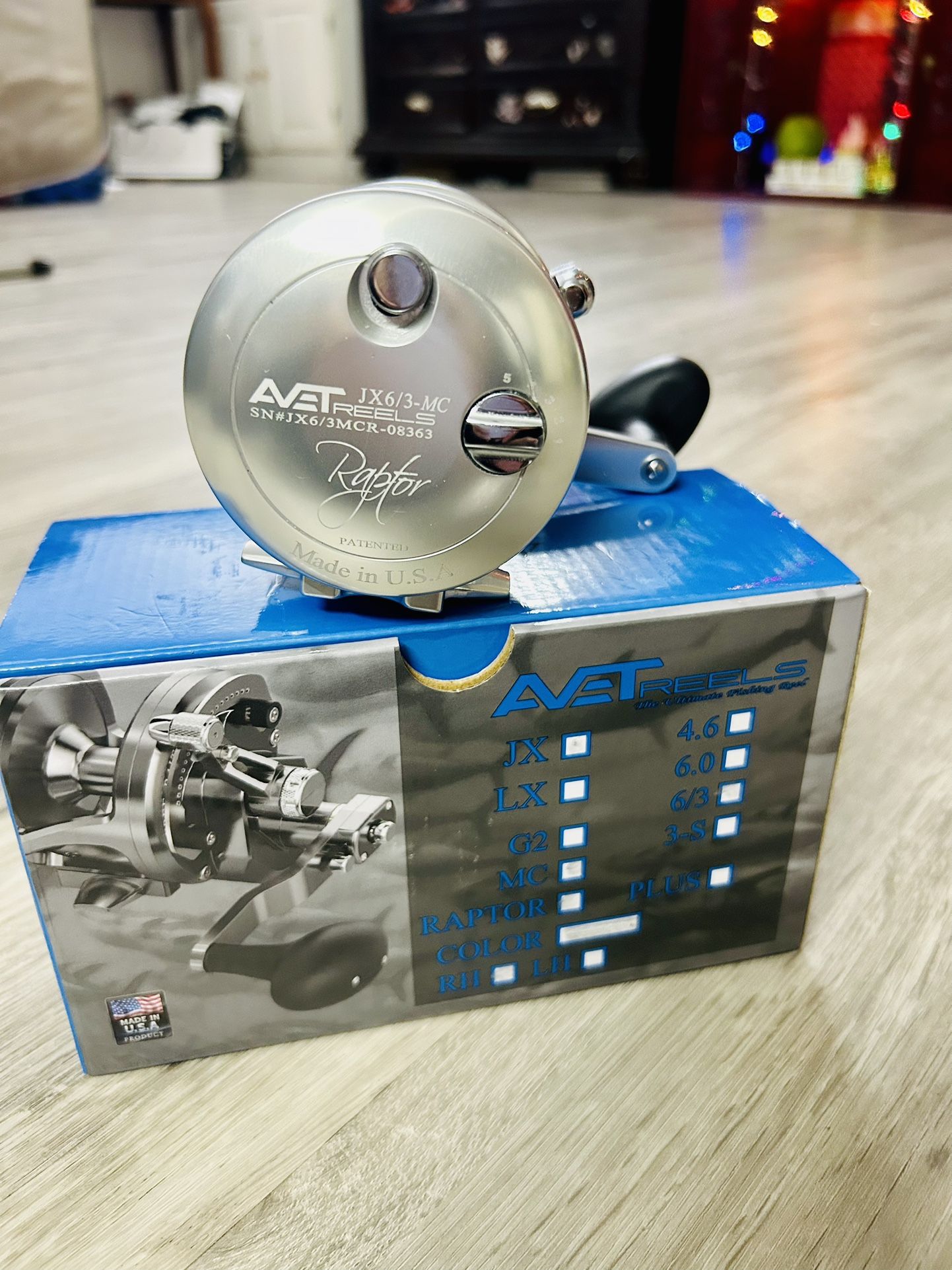 Avet Rator 6/3 MC Brand New Fishing Reel $400