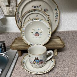 Vintage set de platos