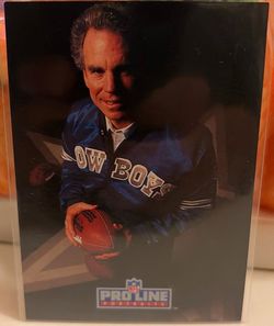 1991 Pro Line Portraits #85 Roger Staubach - Dallas Cowboys