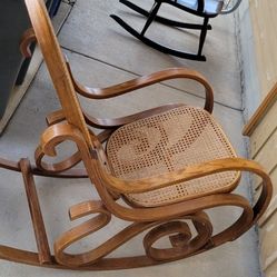 Bentwood rocking chair
