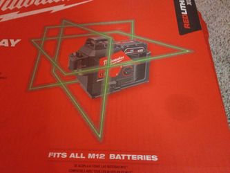 Milwaukee M12 Green Laser Level Kit 3632-21