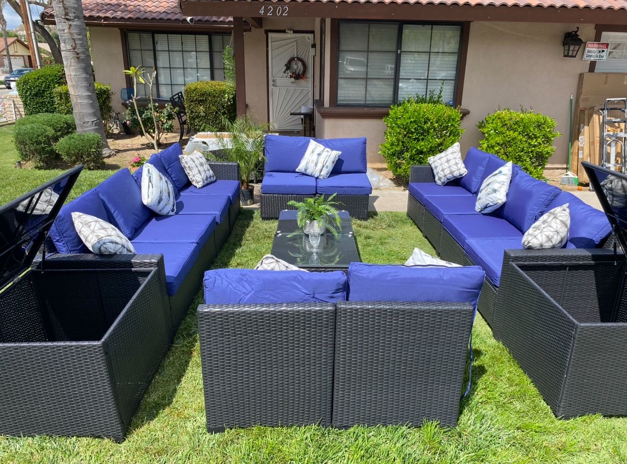 16 pcs brand new patio set in box