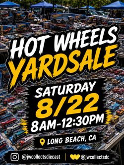 Hotwheels Yardsale 8/22!