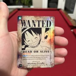 Monkey.D.Luffy (118) (Wanted Poster) OP13-118 Carrying On His Will Foil Card