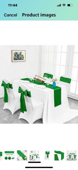 Green Table Runners