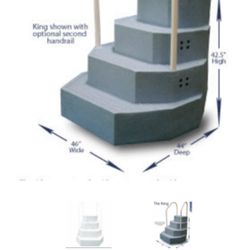 wedding Cake, Pool Steps