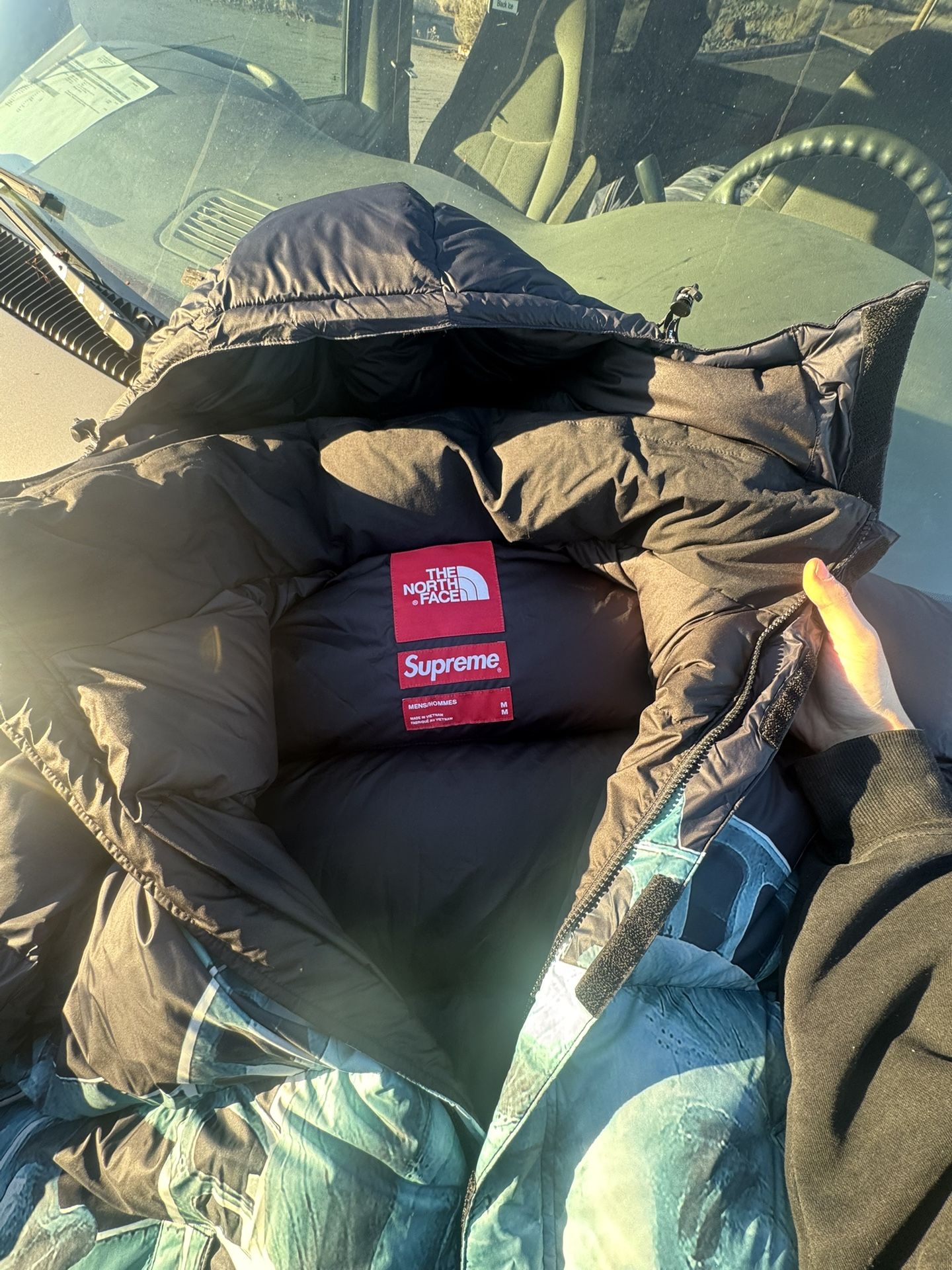 NorthFace Supreme puffer jacket