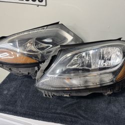 Mercedes Benz Headlights 2015 2016 2017 2018 MERCEDES C CLASS  HALOGEN HEADLIGHT