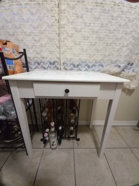 Small White Desk / Vanity