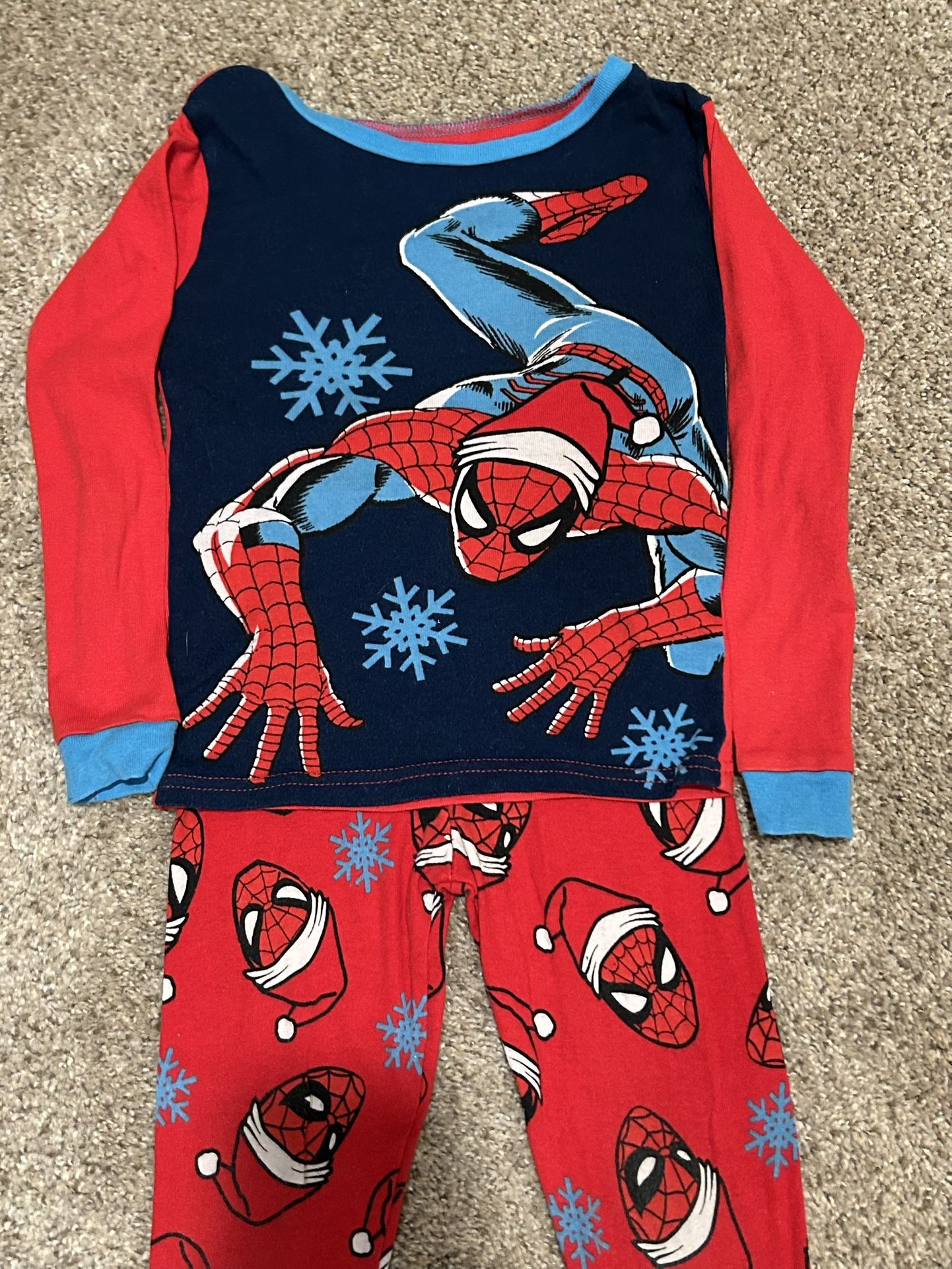 Spiderman Holiday Pajamas 