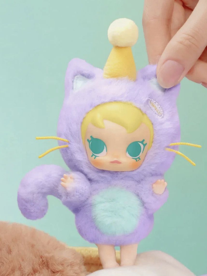 Baby Molly (PURPLE) Leave Me Alone Pocket Friends Series Pendant POPMART