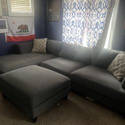 Grey Couch Need Gone By Today!!