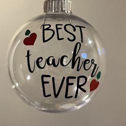 Christmas Ornaments For Teachers 