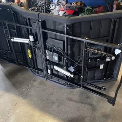 Two Twin Size Adjustable Frames 