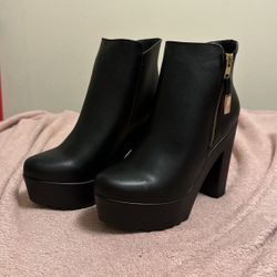 TRENDY Booties High Heels Boots 