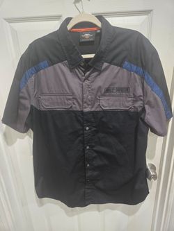 Harley-Davidson Short Sleeve Button-Up Shirt