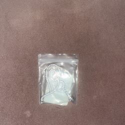 Sterling Silver T Pendant