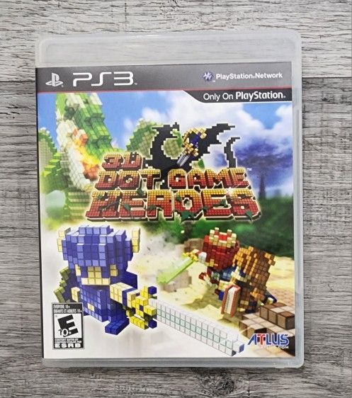 3D Dot Game Heroes Playstation 3 Game