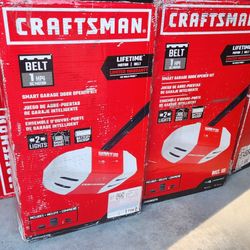 NEW Craftsman Smart Garage Door Opener Kit - Belt Drive 1HP & BATTERY BACKUP 