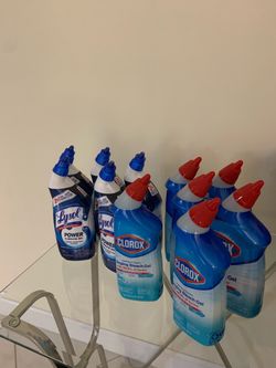 11 Lysol and Clorox Toilet Bowl Cleaner